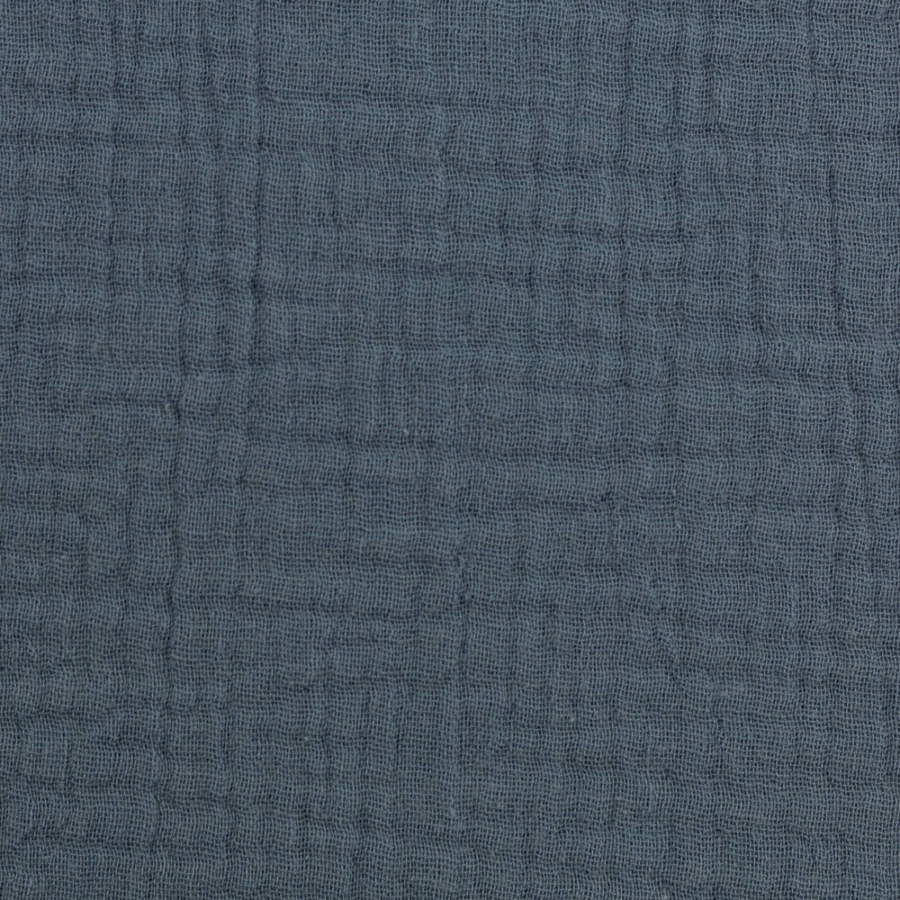 Musselin | Double Gauze | Rauchblau Swafing