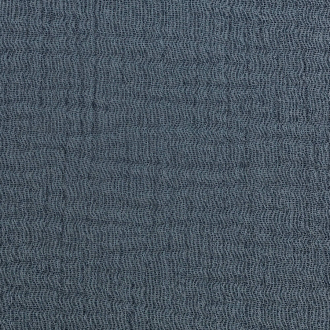 Musselin | Double Gauze | Rauchblau Swafing