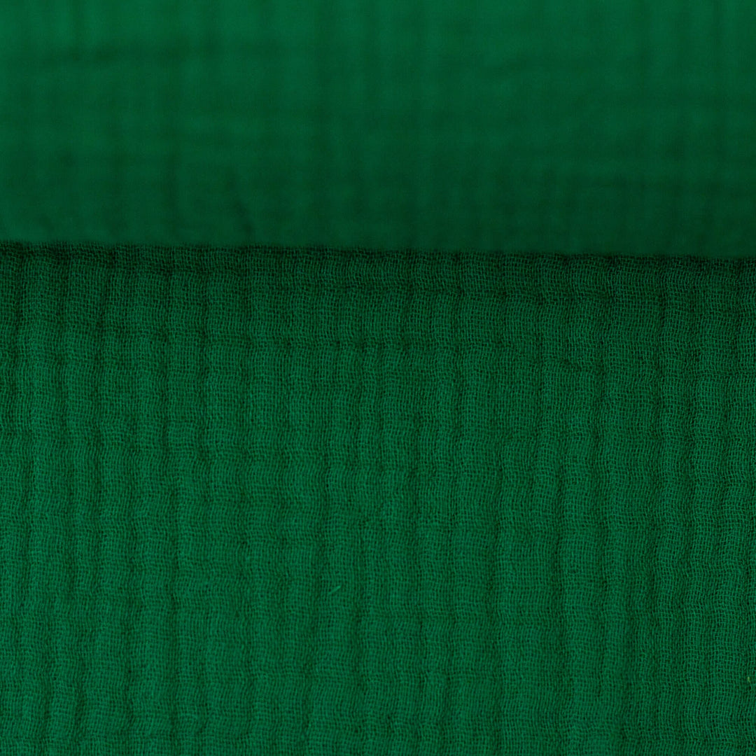 Musselin | Double Gauze | Grün Swafing