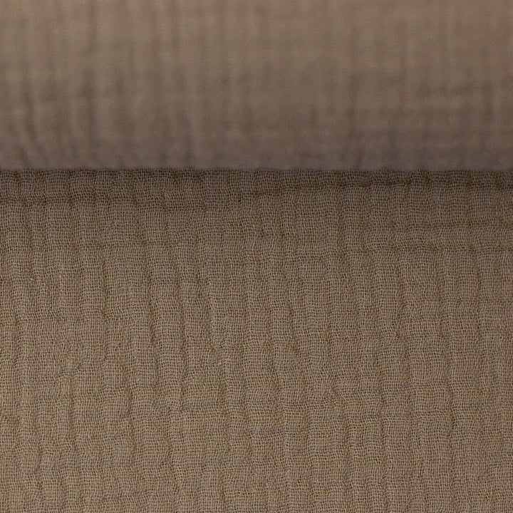Musselin | Double Gauze | Schlamm Swafing