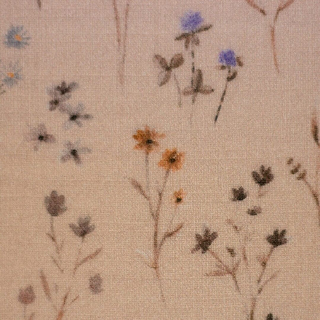 Musselin "Wild Meadow - Beige" Swafing