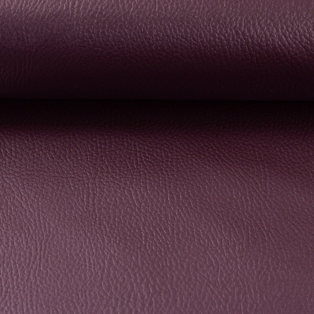 Kunstleder Rex-metallic - Aubergine 938 Fadenwunsch