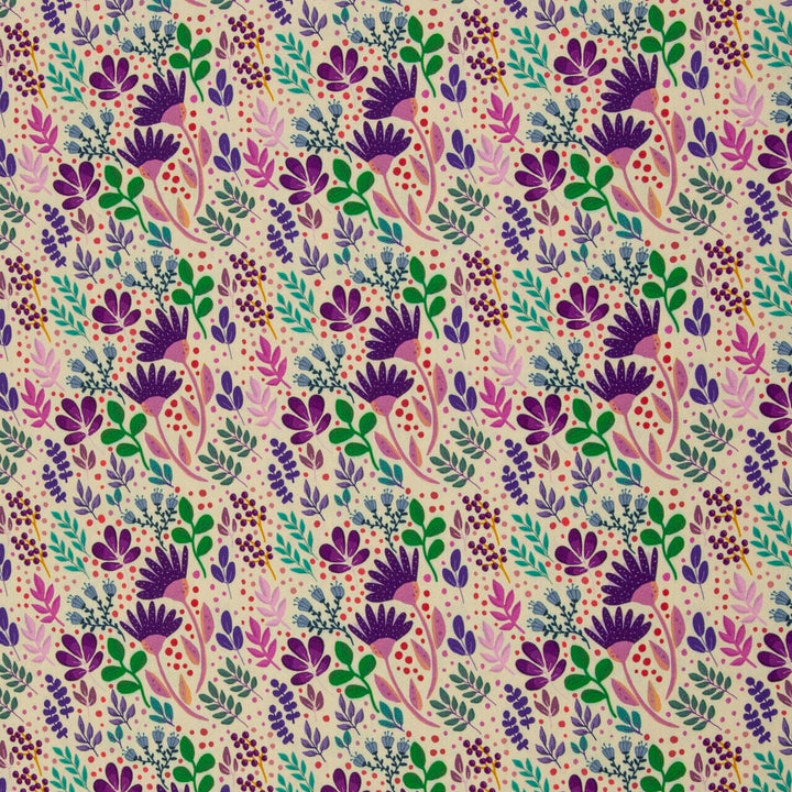 Viskose "In Full Bloom - Naturweiß" | Emjo-Design Swafing