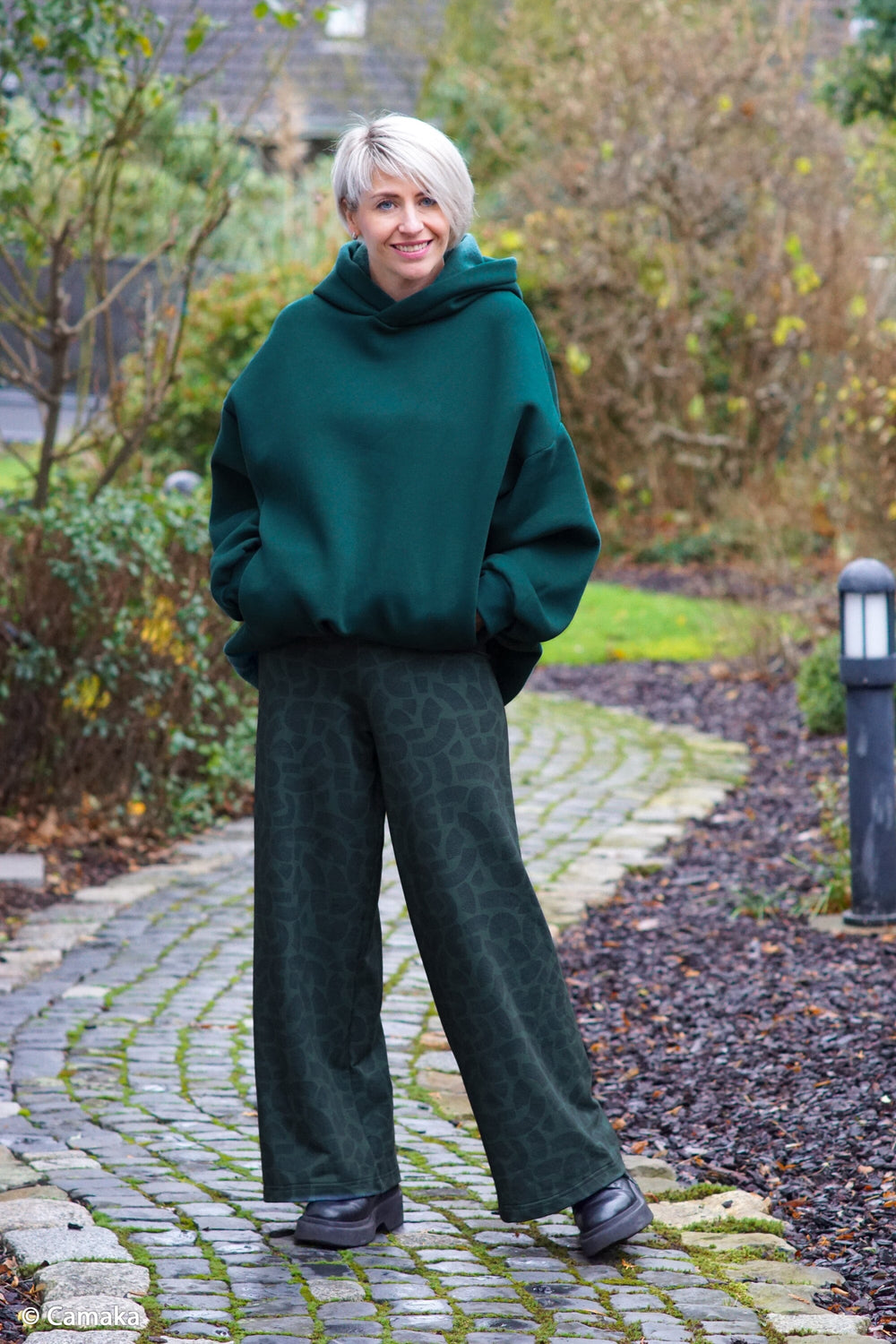 Heavy Sweat "Hanni" - Petrol Grün 748 | Herbst/Winter 25 Swafing