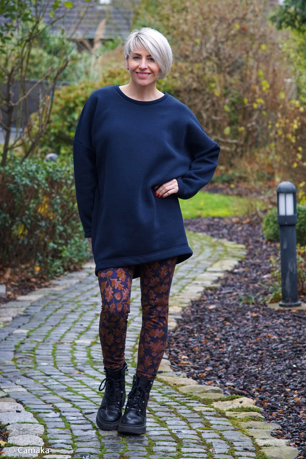 Heavy Sweat "Hanni" - Nachtblau 596 | Herbst/Winter 25 Swafing