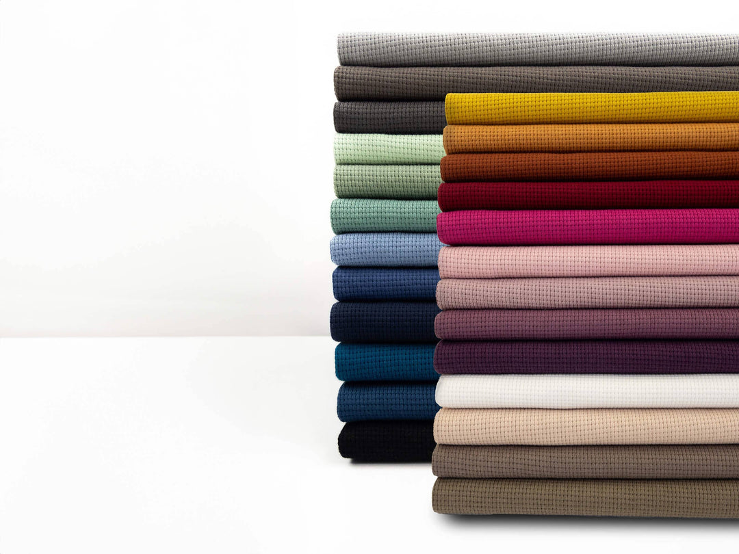 Waffeljersey Naturweiß Swafing