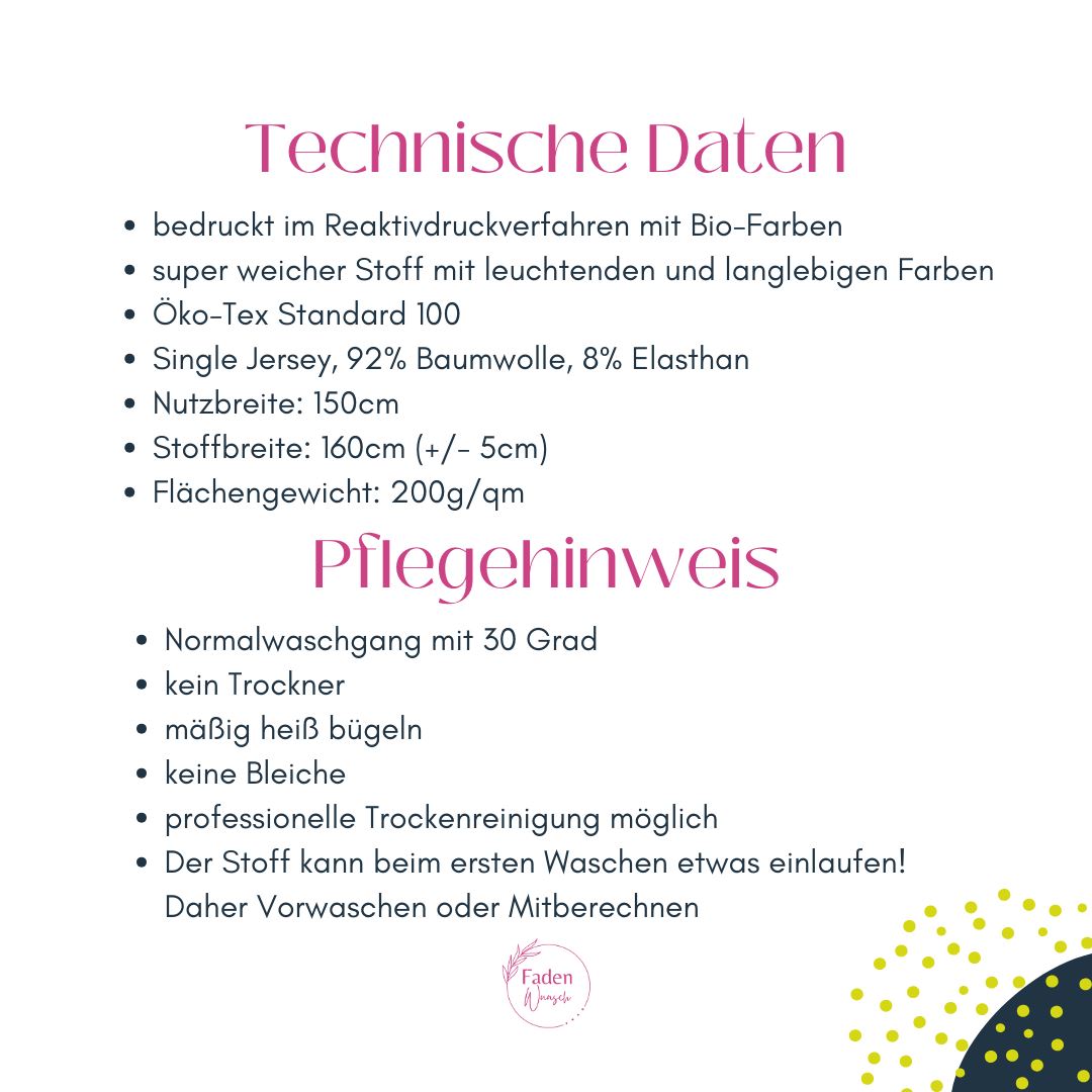 Jersey Dschungelflower fadenwunsch