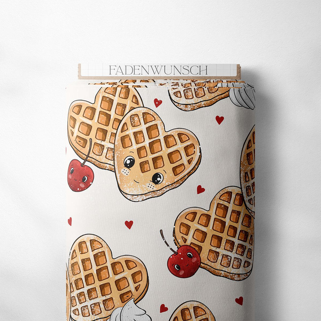 "Herzwaffeln" fadenwunsch