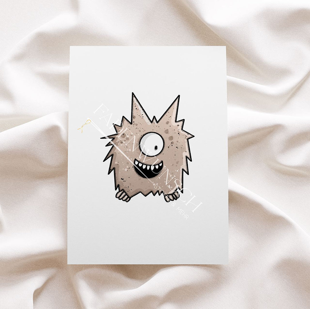 Vorbestellung | Bügelbild "Cool Monster 2" fadenwunsch
