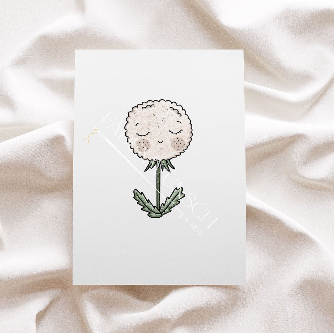 Vorbestellung | Bügelbild "Pusteblume" fadenwunsch