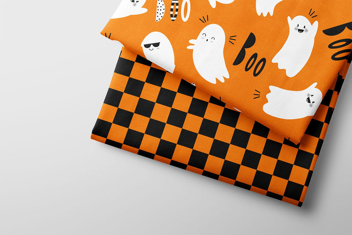 Vorbestellung | French Terry "Geister Booo" | Halloween Stoffe 2025 fadenwunsch