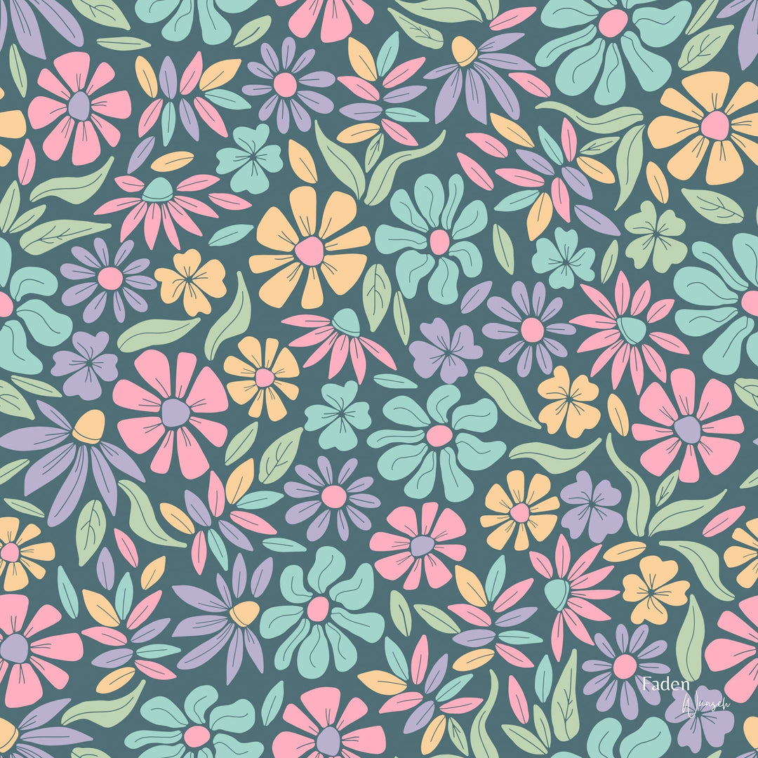 Vorbestellung | "Happy Flowers" fadenwunsch