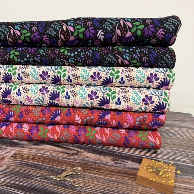 Viskose "In Full Bloom - Naturweiß" | Emjo-Design Swafing