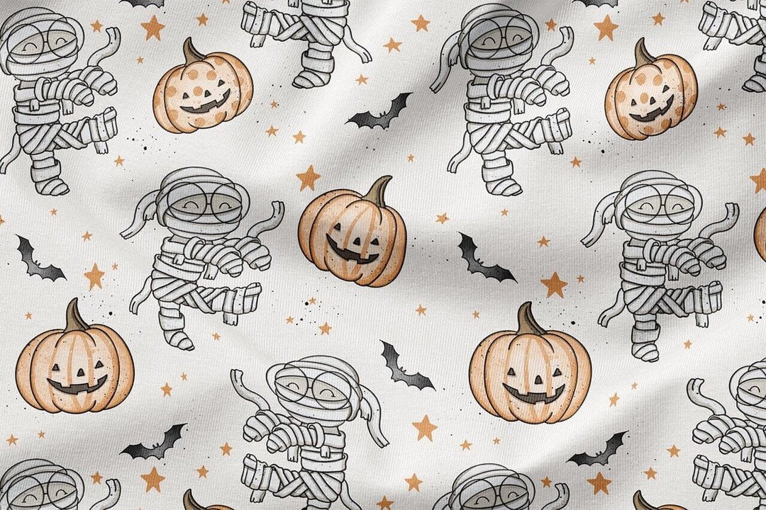 Vorbestellung | "Mumie Mo" | Halloween Stoffe 2025 fadenwunsch