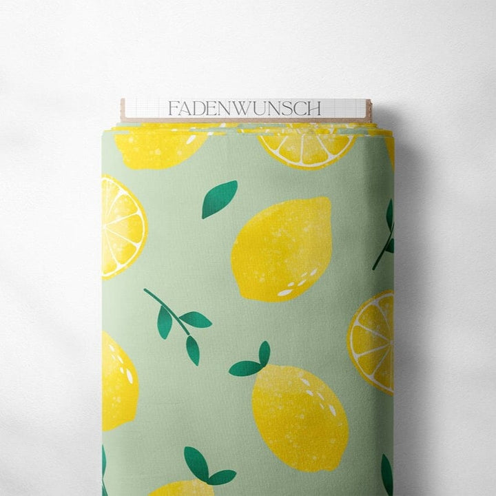 „Fruchtverliebt - Zitronenzeit Mint Plus" fadenwunsch