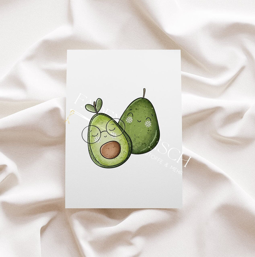 Vorbestellung | Bügelbild "Avocado" fadenwunsch