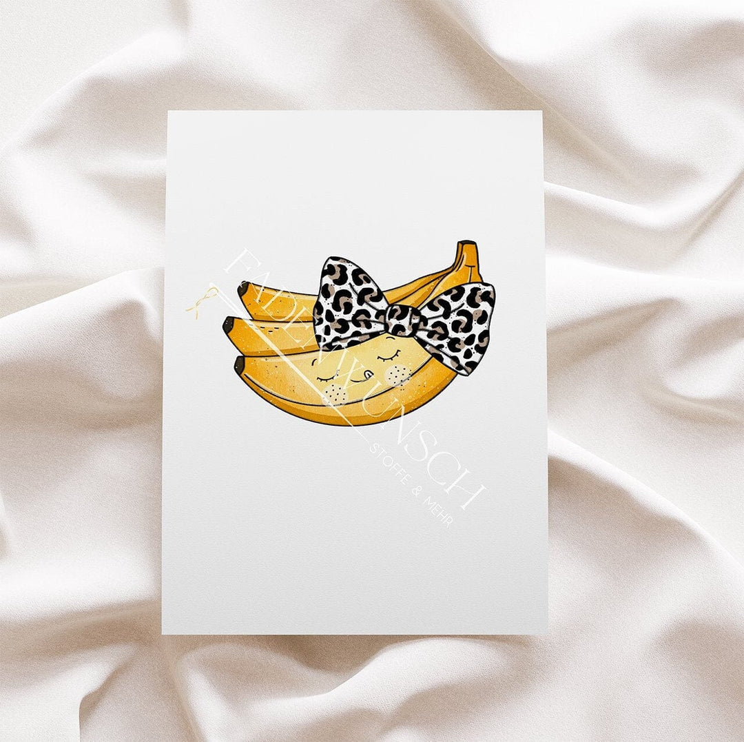 Vorbestellung | Bügelbild "Banana Love - Leo" fadenwunsch