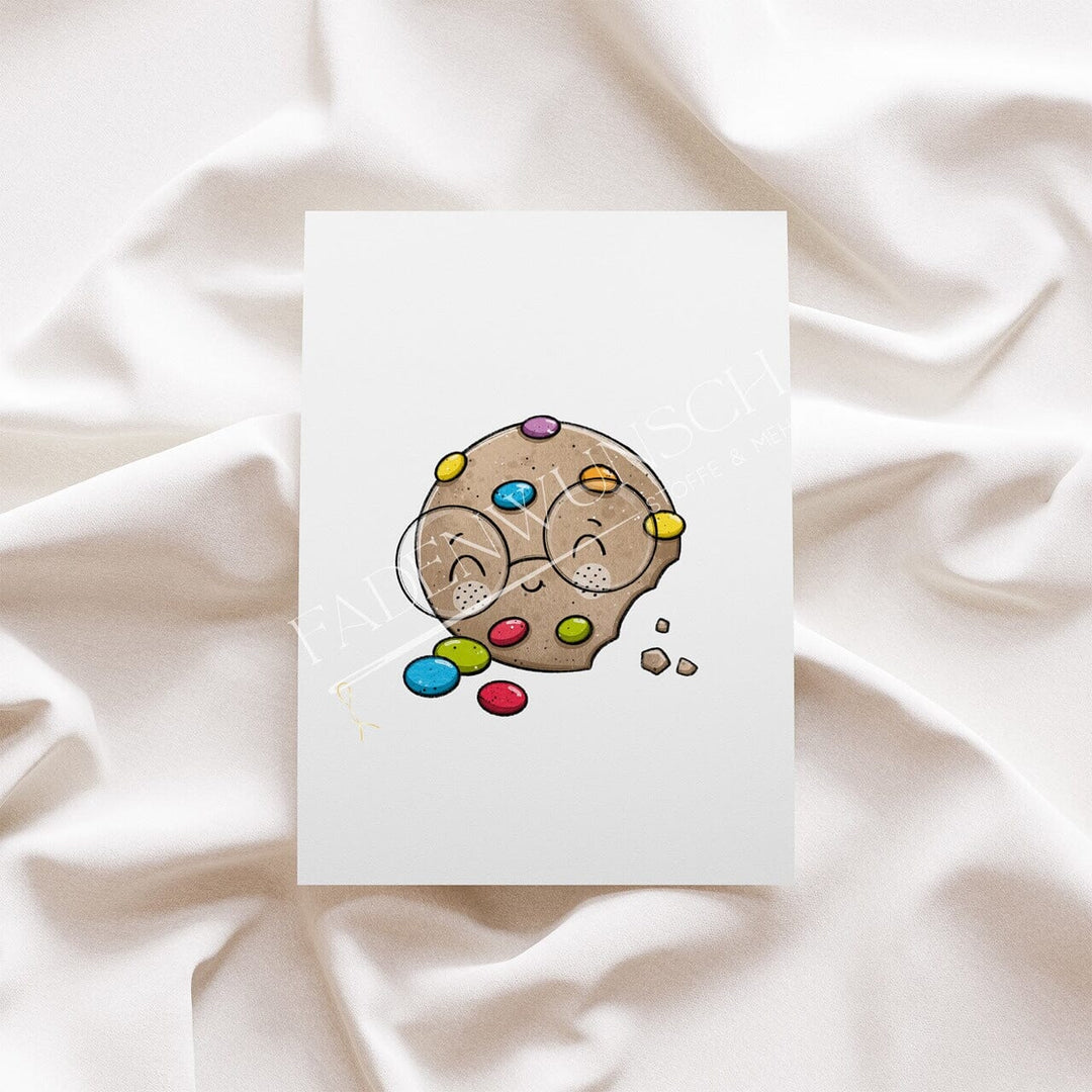 Vorbestellung | Bügelbild "Cookie - Schokolinsen" fadenwunsch
