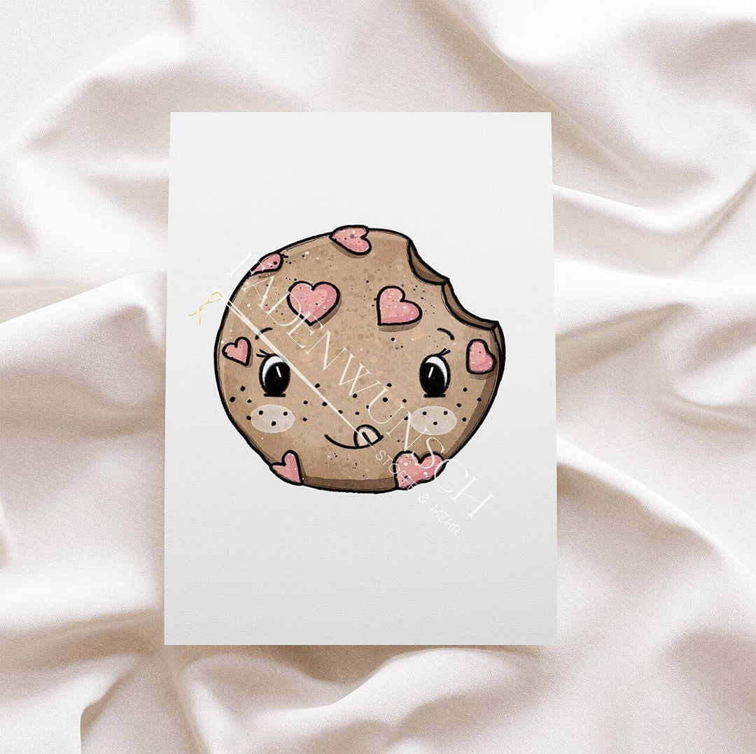 Vorbestellung | Bügelbild "Cookies Rosa - ohne Brille" fadenwunsch