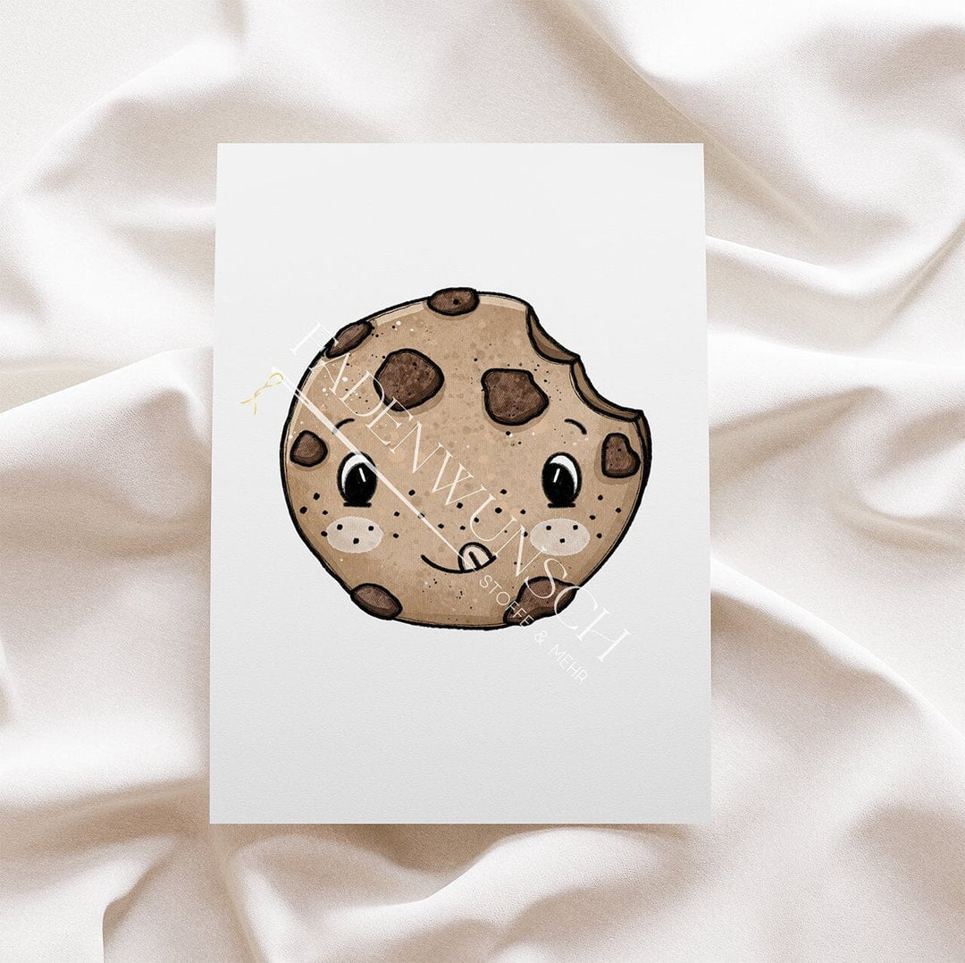 Vorbestellung | Bügelbild "Cookies Schoko - ohne Brille" fadenwunsch