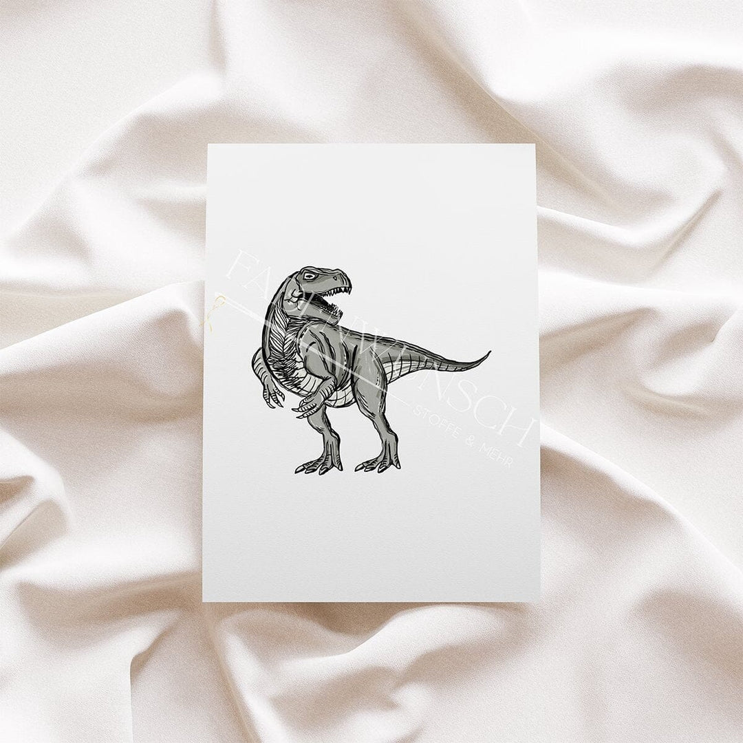 Vorbestellung | Bügelbild "Dinoworld - T-Rex" fadenwunsch