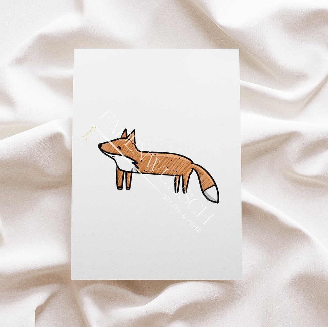 Vorbestellung | Bügelbild "Foresttopia - Fuchs" fadenwunsch