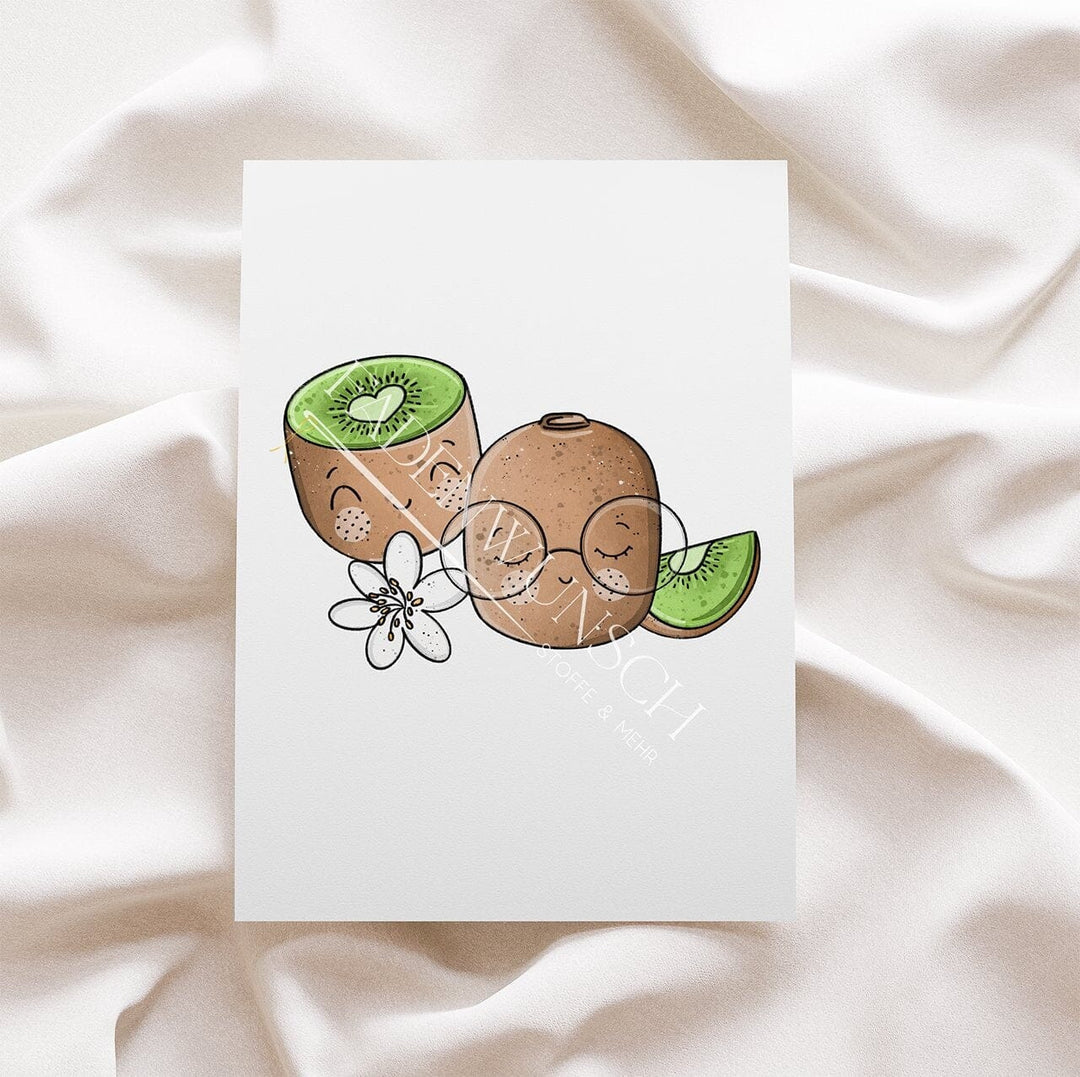 Vorbestellung | Bügelbild "Kiwi" fadenwunsch