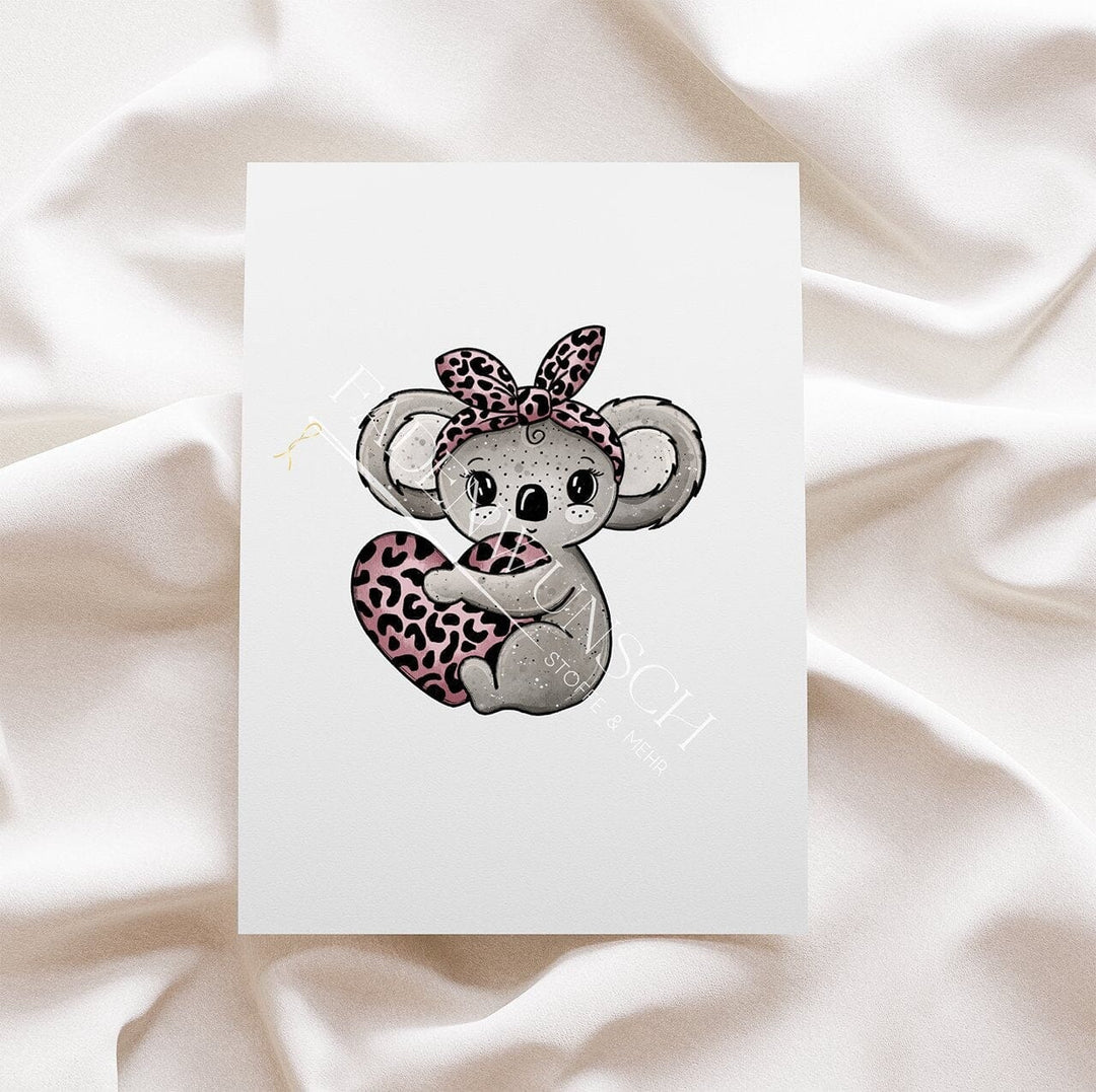 Vorbestellung | Bügelbild "Leo Koala" fadenwunsch