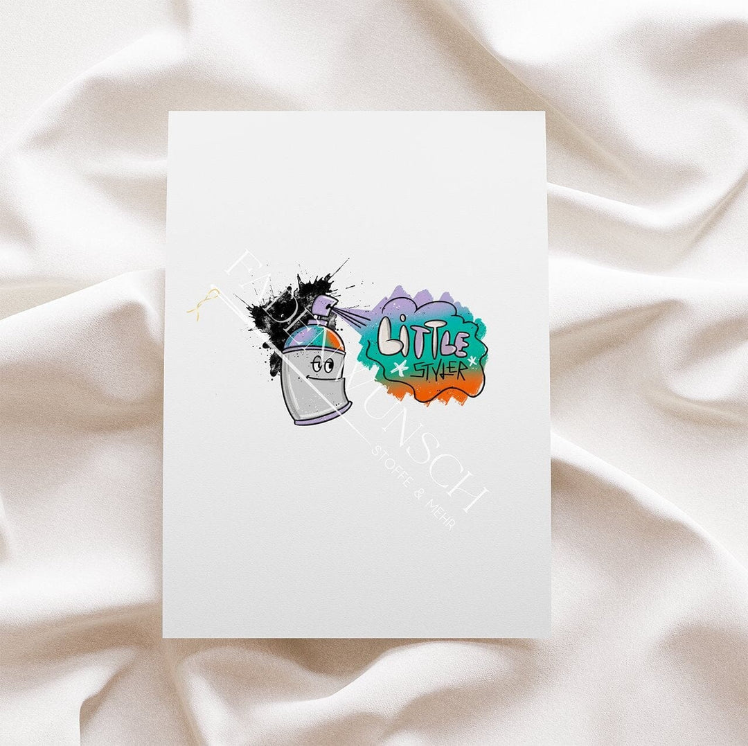Vorbestellung | Bügelbild "Little Styler - Mint" fadenwunsch