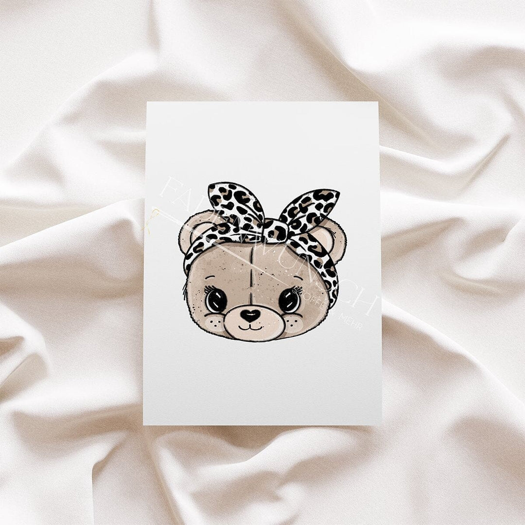 Vorbestellung | Bügelbild "Mini Teddy Love" fadenwunsch