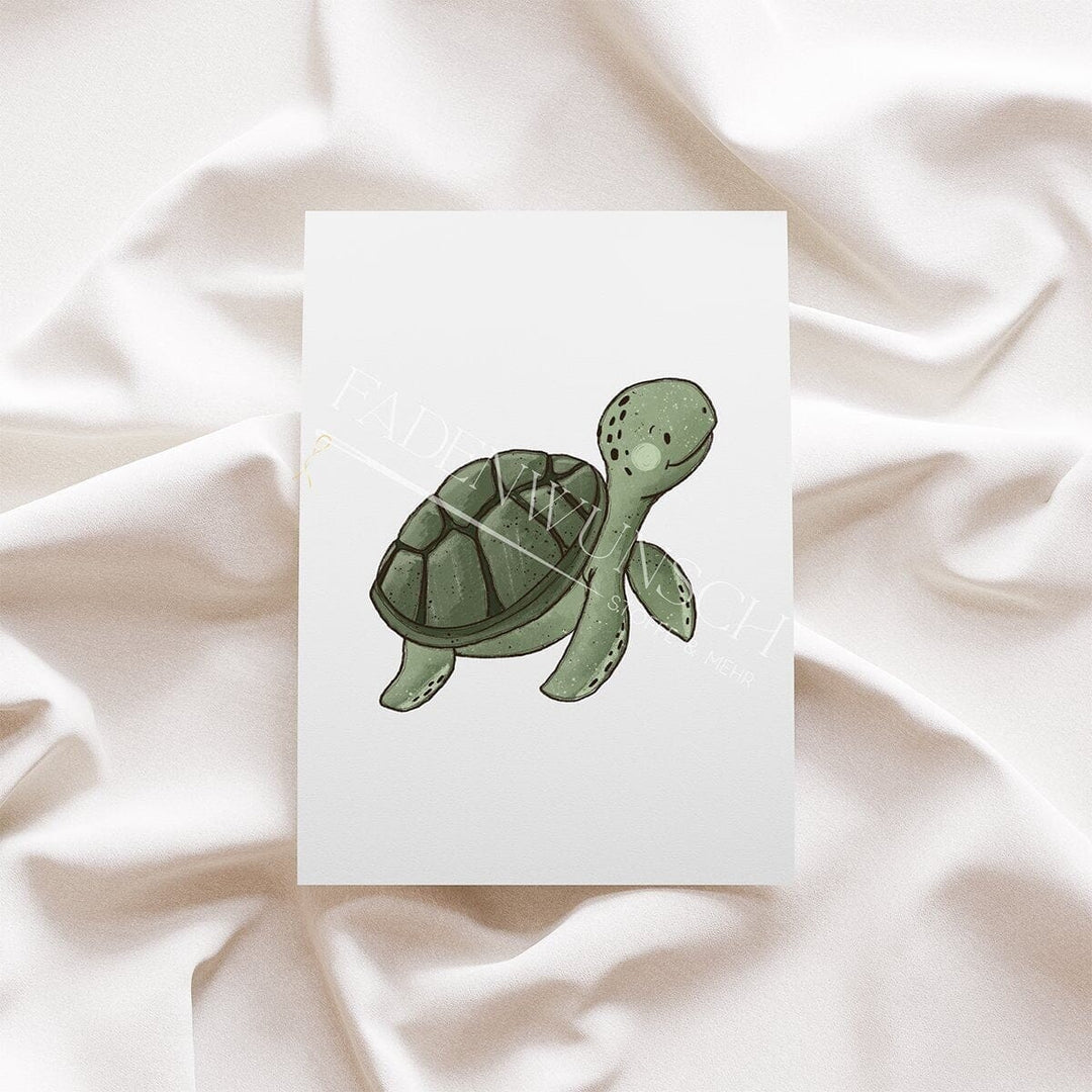 Vorbestellung | Bügelbild "Schildie Schildkröte" fadenwunsch