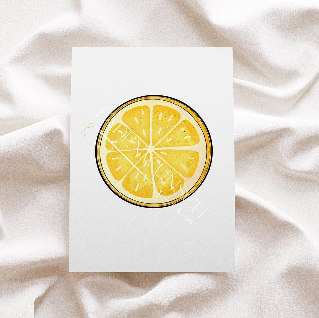Vorbestellung | Bügelbild "Summer Drink - Zitrone" fadenwunsch