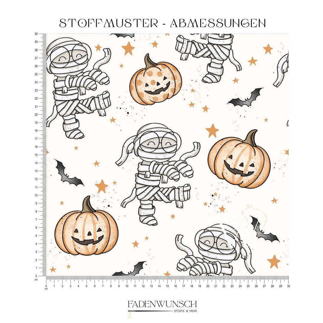 Vorbestellung | "Mumie Mo" | Halloween Stoffe 2025 fadenwunsch