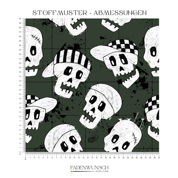 Vorbestellung | "Skeletti" | Halloween Stoffe 2025 fadenwunsch