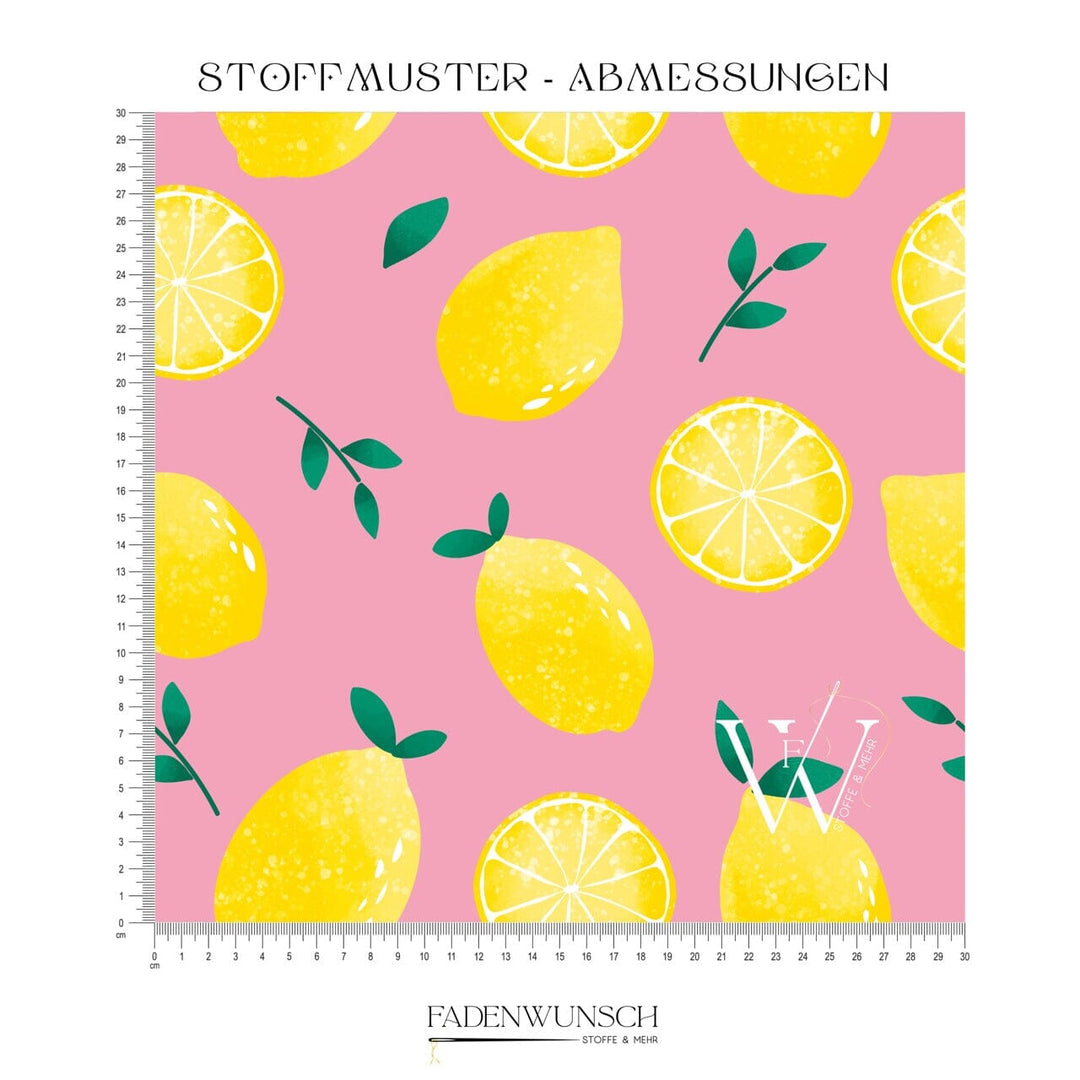 Vorbestellung | „Fruchtverliebt - Zitronenzeit Rosa Plus" fadenwunsch