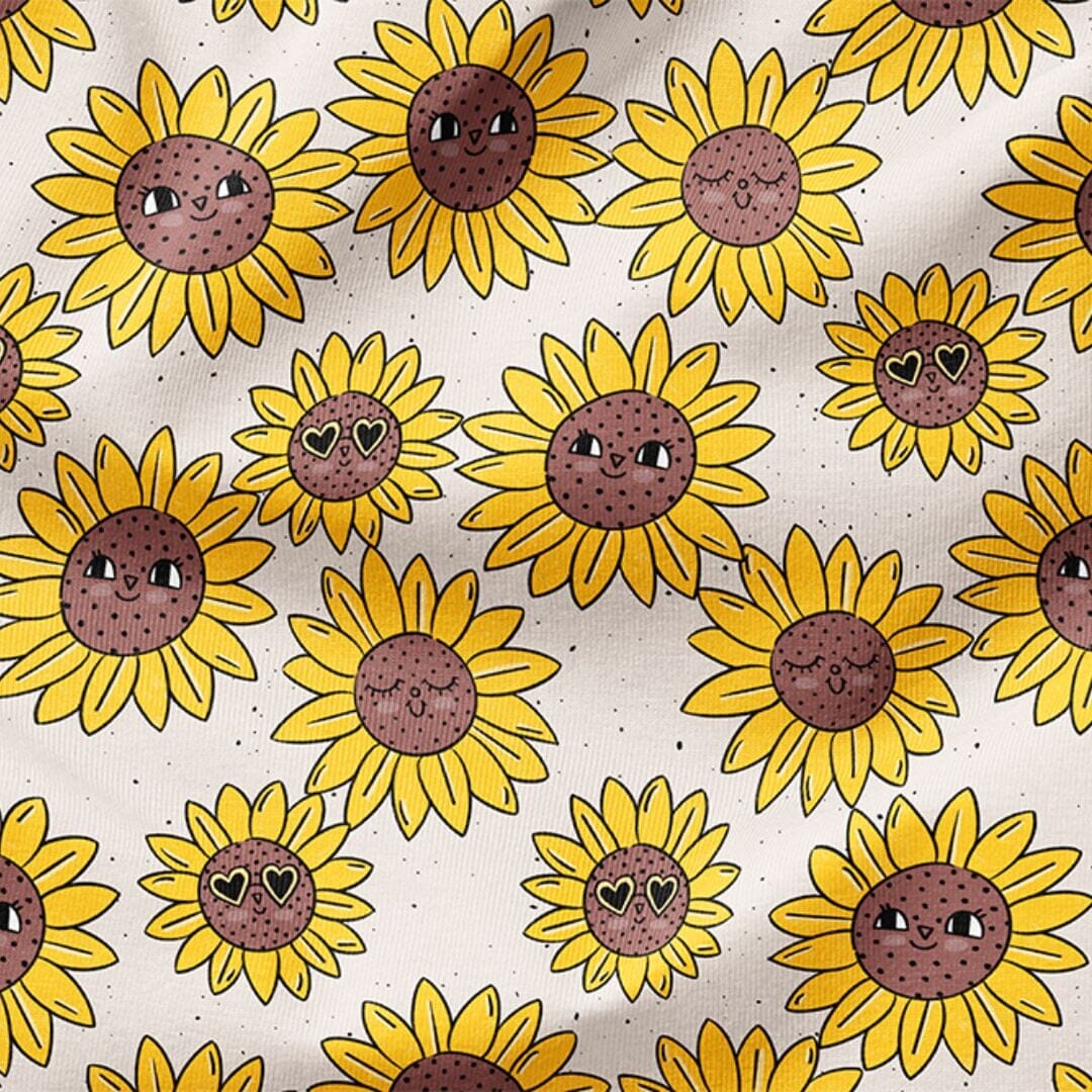 Vorbestellung | "Sonnenblumen Beige" fadenwunsch