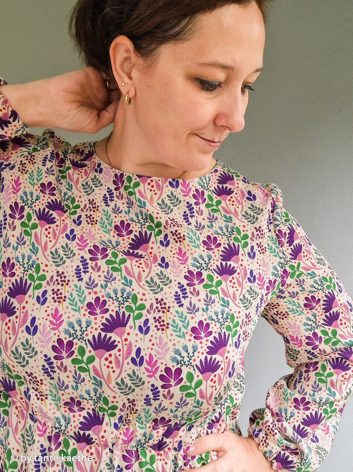 Viskose "In Full Bloom - Naturweiß" | Emjo-Design Swafing