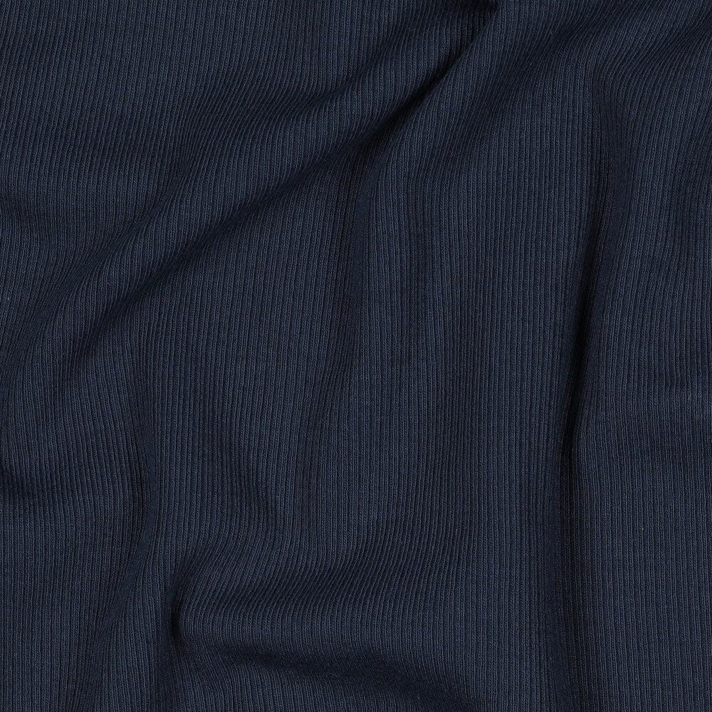 Rib-Jersey uni - Marineblau 019 Fadenwunsch 