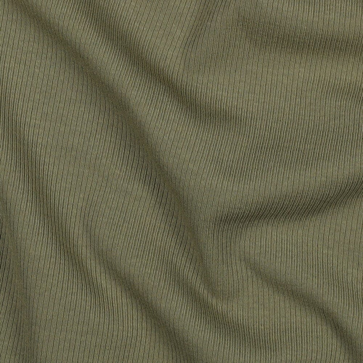 Rib-Jersey uni - Khaki 063 Fadenwunsch 