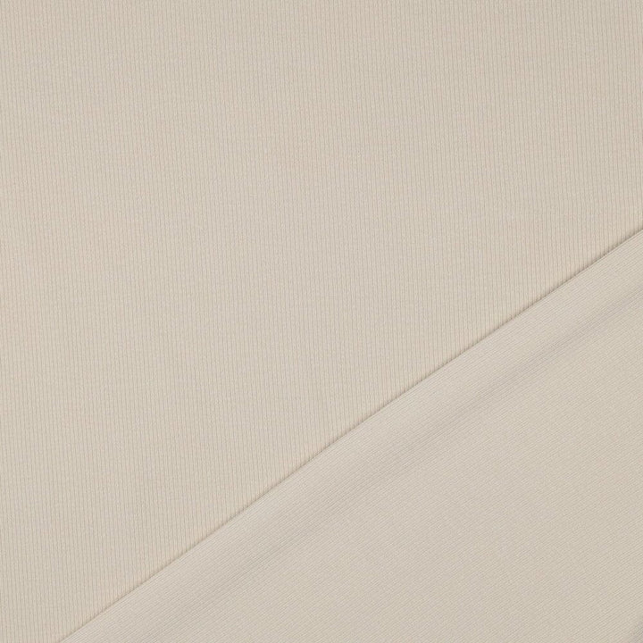 Rib-Jersey uni - Sand Hell 068 Fadenwunsch 
