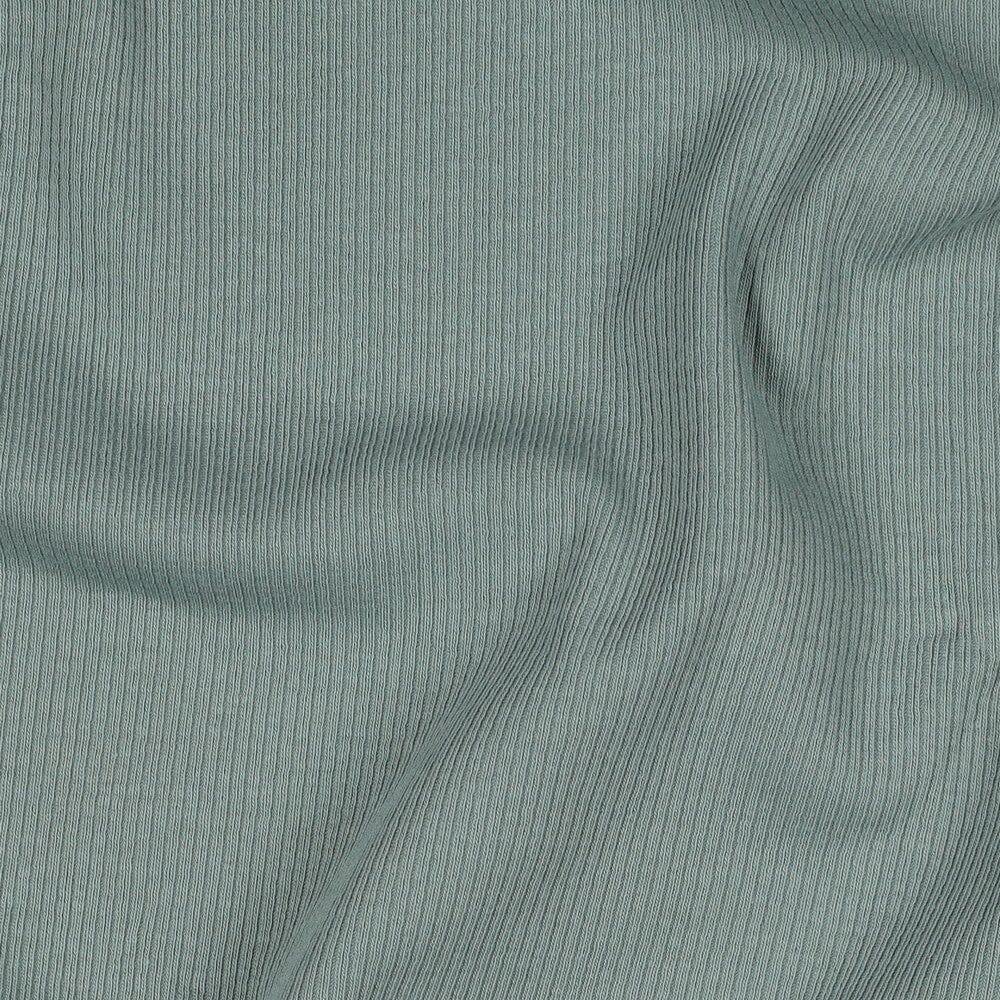 Rib-Jersey uni - Altgrün 069 Fadenwunsch 