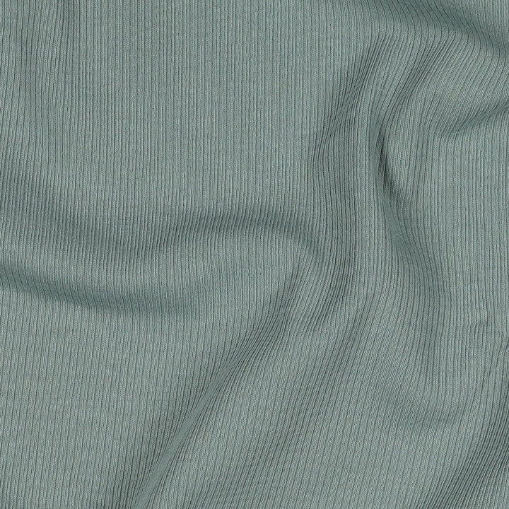 Rib-Jersey uni - Altgrün 069 Fadenwunsch 