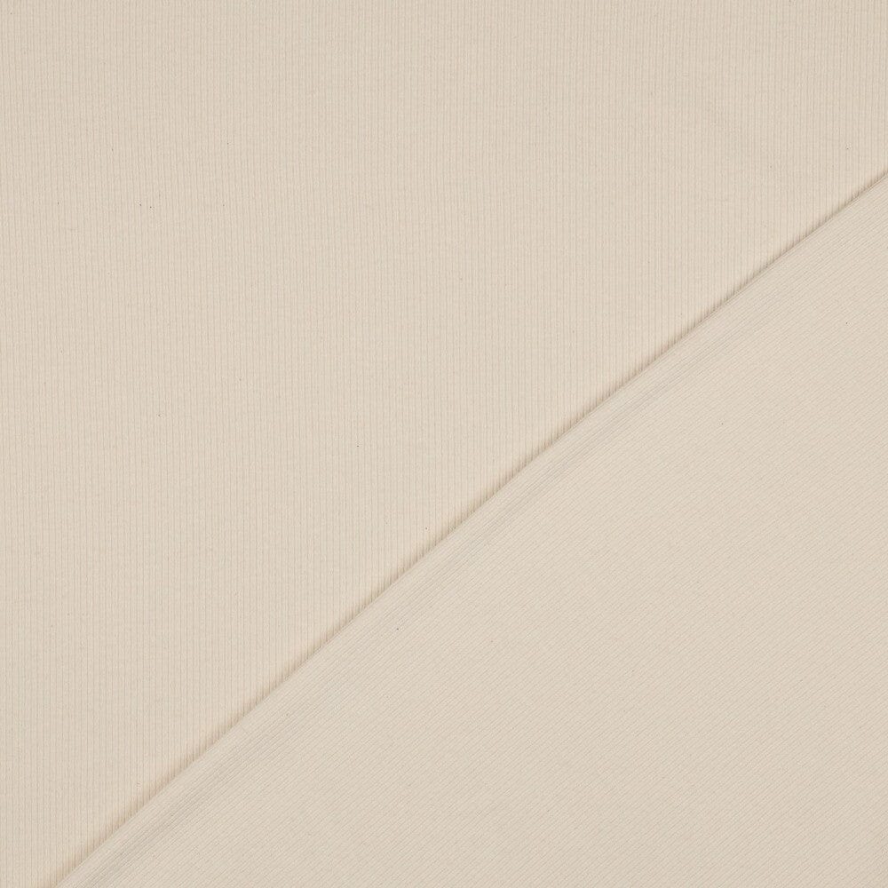 Rib-Jersey uni - Natur 119 Fadenwunsch 