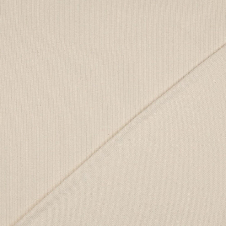 Rib-Jersey uni - Natur 119 Fadenwunsch 