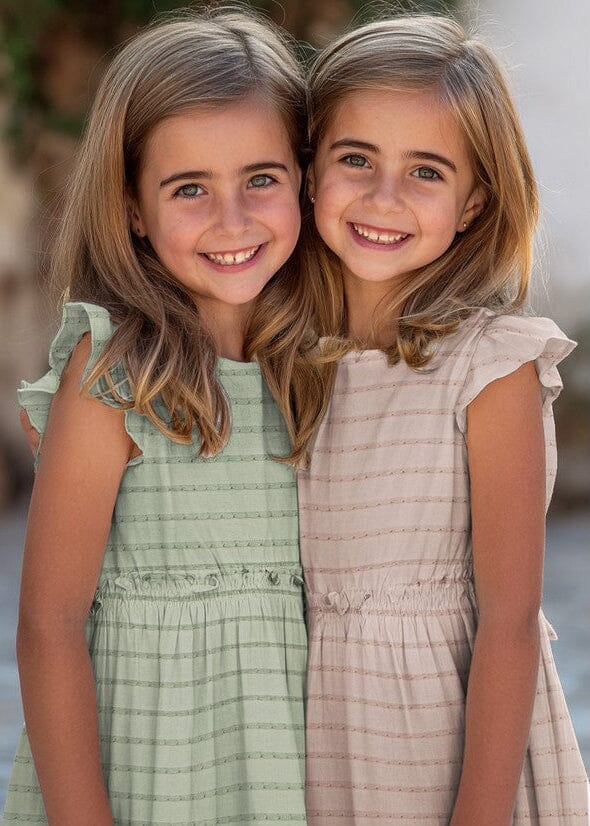 Jersey Rüschen - Salbei Fadenwunsch 