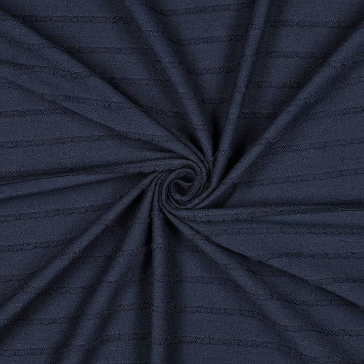Jersey Rüschen - Navy Fadenwunsch 