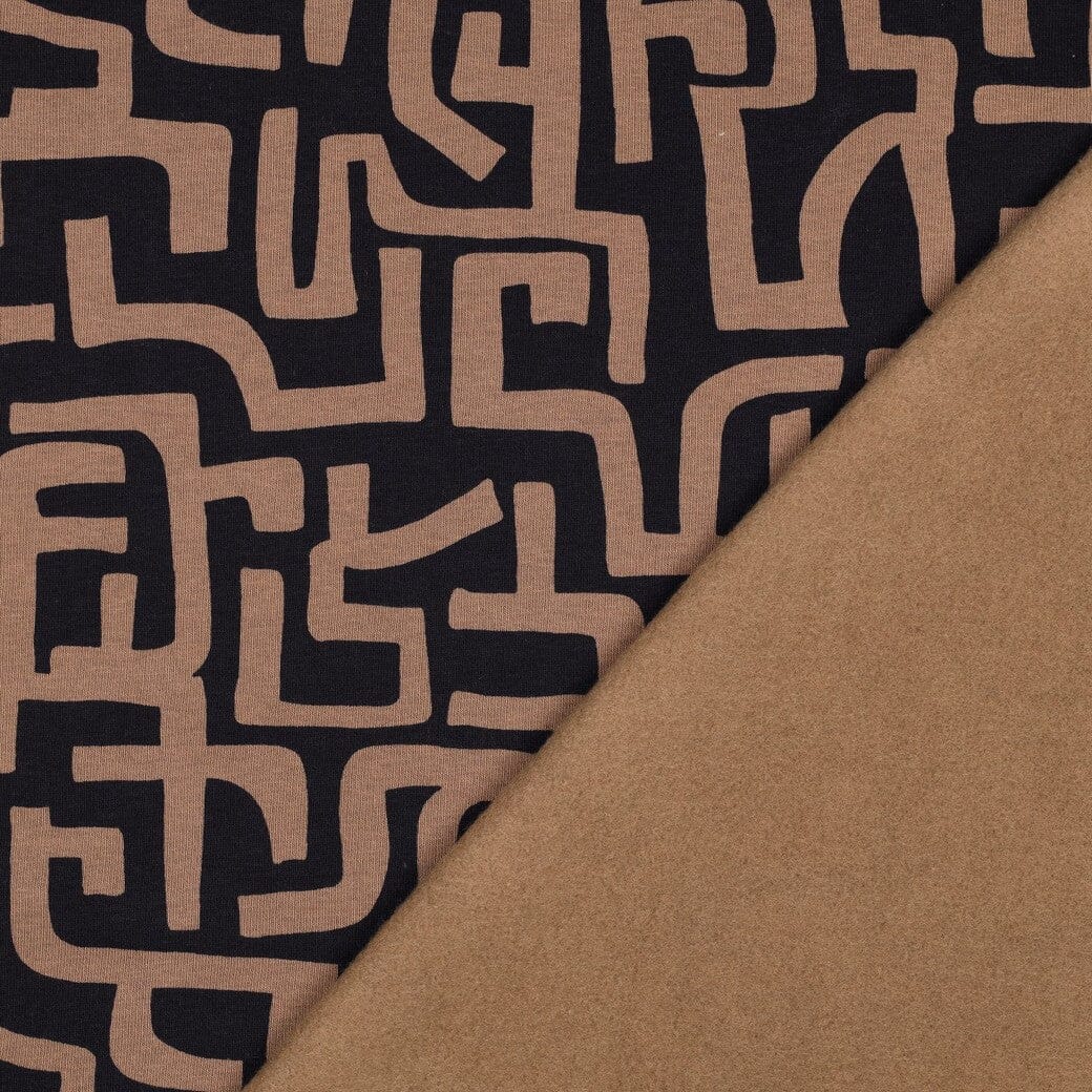 Heavy Sweat Linienzauber | Braun-Navy