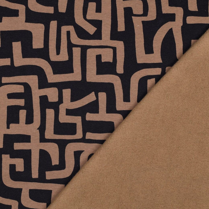 Heavy Sweat Linienzauber | Braun-Navy
