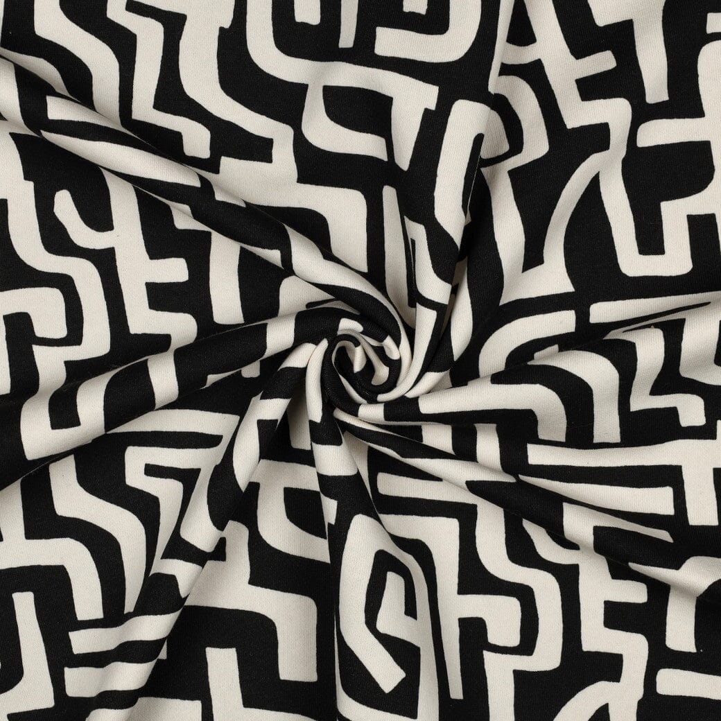 Heavy Sweat Linienzauber | Schwarz-Natur