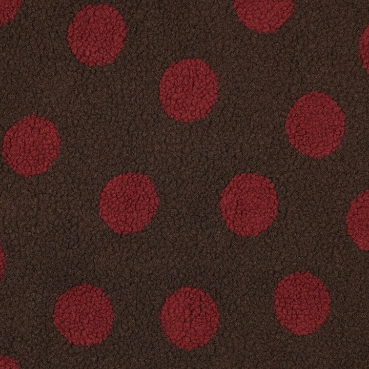 Teddy Jacquard | Espresso Teddy Dots Poppy 